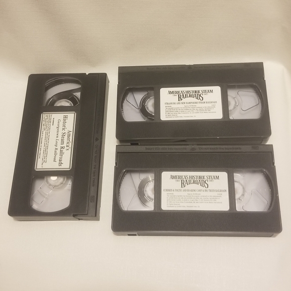 3 tapes of America's Historic Steam Railroads - Picture 7 of 9